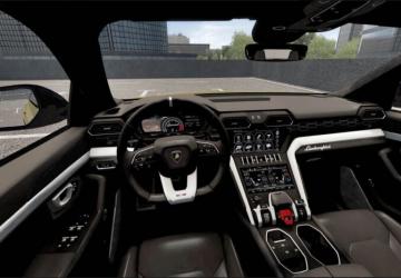 Мод Lamborghini Urus версия 1.0 для City Car Driving (v1.5.9)