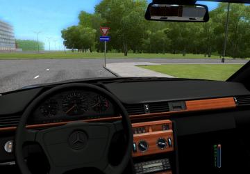 Мод Mercedes-Benz E300 W124 версия 1.0 для City Car Driving (v1.5.9)