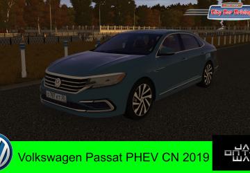 Мод Volkswagen Passat PHEV CN 2019 версия 17.10.2020 для City Car Driving (v1.5.9.2)