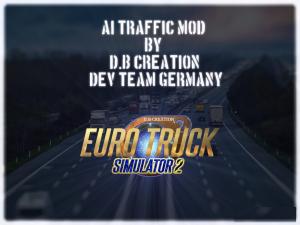 Мод D.B Realistic AI Traffic Intensity версия 08.09.17 для Euro Truck Simulator 2 (v1.28.x)