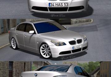 Мод BMW 5 Series Pack (M5 & 520d) версия 04.07.18 для Euro Truck Simulator 2 (v1.31.x, 1.32.x)