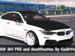 Мод BMW M4 F82 версия 09.01.18 для Euro Truck Simulator 2 (v1.28.x, 1.30.x)