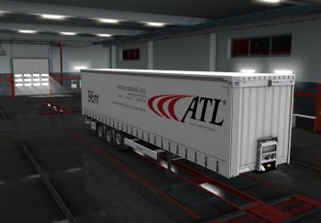 Мод Cкин-пак компании ATL версия 1.0 для Euro Truck Simulator 2 (v1.35.x)