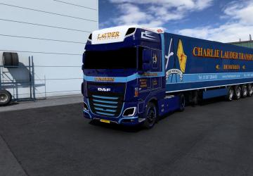 Мод Combo skin Charlie Lauder версия 1.0 для Euro Truck Simulator 2 (v1.38.x)