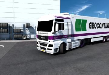 Мод Combo skin Grocontinental версия 1.0 для Euro Truck Simulator 2 (v1.38.x)