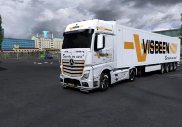 Мод Combo skin Visbeen Transport версия 1.0 для Euro Truck Simulator 2 (v1.38.x)