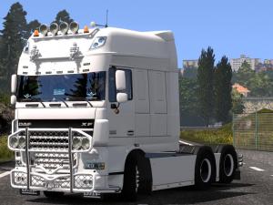 Мод DAF XF 105 Longline версия 1.0 для Euro Truck Simulator 2 (v1.27.х, 1.28.x)