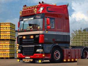 Мод DAF XF 105 by Stanley версия 1.6 от 08.06.17 для Euro Truck Simulator 2 (v1.27.x, - 1.30.x)
