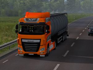 Мод DAF XF Euro 6 Reworked версия 1.7 для Euro Truck Simulator 2 (v1.28.x)