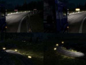 Мод Dangerous Turn Lights версия 03.01.18 для Euro Truck Simulator 2 (v1.30.x)