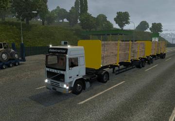Мод Разнообразные прицепы в трафике версия 1.2 для Euro Truck Simulator 2 (v1.30.x, 1.31.x)