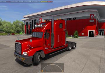 Мод Freightliner FLD версия 12.06.18 для Euro Truck Simulator 2 (v1.31.x, 1.32.x)
