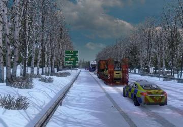 Мод Frosty Physics версия 8.01 для Euro Truck Simulator 2 (v1.39.x)