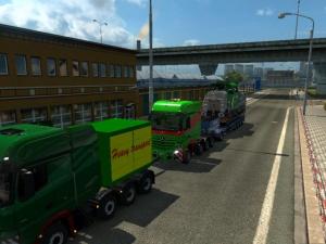 Мод Heavy Haulage Convoy Mod for SCS 8x4 версия 1.0 для Euro Truck Simulator 2 (v1.28.x, 1.30.x)