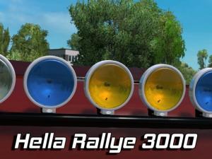 Мод Hella Rallye 3000 версия 1.0 для Euro Truck Simulator 2 (v1.28.x)