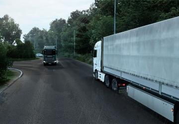 Мод Холодный дождь версия 0.4 для Euro Truck Simulator 2 (v1.49.x)