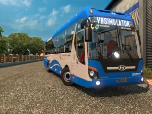 Мод Hyundai Universe версия 1.2 для Euro Truck Simulator 2 (v1.25)