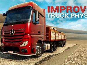 Мод Improved Physics Realistic версия 1.0 для Euro Truck Simulator 2
