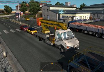 Мод Iveco Daily Service в трафик версия 1.0 для Euro Truck Simulator 2 (v1.35.x)