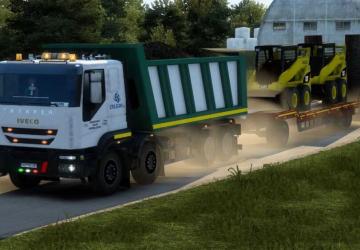 Мод Iveco Trakker Pack & Trailers версия 1.0 для Euro Truck Simulator 2 (v1.49.x)