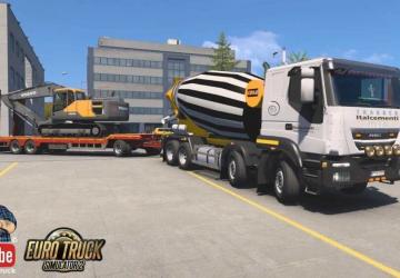 Мод Iveco Trakker Pack & Trailers версия 1.0 для Euro Truck Simulator 2 (v1.49.x)