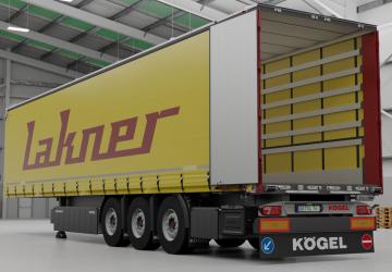 Мод Kögel Trailers by Dotec версия 2.0 для Euro Truck Simulator 2 (v1.49.x)
