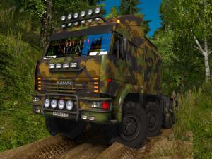 Мод Камаз-43-63-65 Offroad версия 01.04.17 для Euro Truck Simulator 2 (v1.27.x)