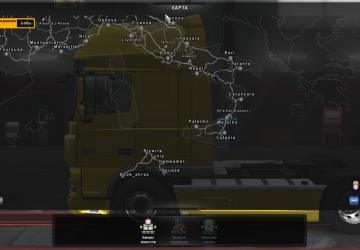 Карту Карта Африки (AfroMap) версия 1.0 для Euro Truck Simulator 2 (v1.31.x)