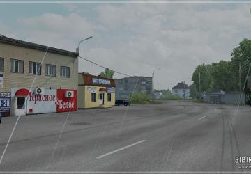 Карту Карта Сибири SibirMap версия 0.4 для Euro Truck Simulator 2 (v1.33.x)
