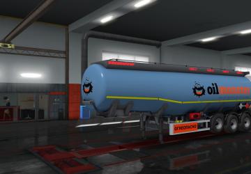 Мод Kassbohrer Tanker Trailer версия 1.0 для Euro Truck Simulator 2 (v1.35.x, 1.36.x)
