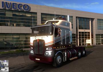 Мод Kenworth K200 версия 14.5 для Euro Truck Simulator 2 (v1.47.x)