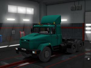 Мод КрАЗ-6446/64431 версия 17.09.17 для Euro Truck Simulator 2 (v1.28.x, 1.30.x)