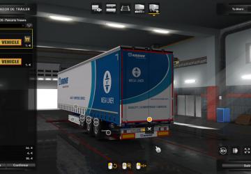 Мод Krone MegaLiner 2017 версия 1.0 для Euro Truck Simulator 2 (v1.32.x)