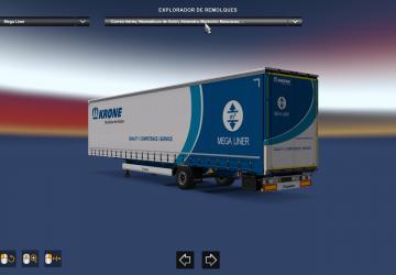 Мод Krone MegaLiner 2017 версия 1.1 для Euro Truck Simulator 2 (v1.32.x)