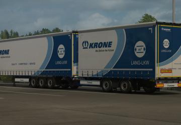 Мод Krone MegaLiner 2017 версия 1.8 для Euro Truck Simulator 2 (v1.32.x)