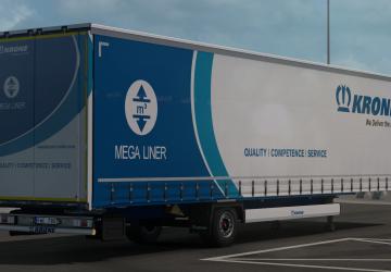 Мод Krone MegaLiner 2017 версия 1.9 для Euro Truck Simulator 2 (v1.33.x)