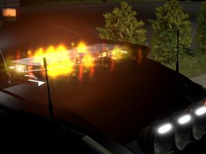 Мод Лайтбар «Whelen» версия 1.1 для Euro Truck Simulator 2 (v1.27х)