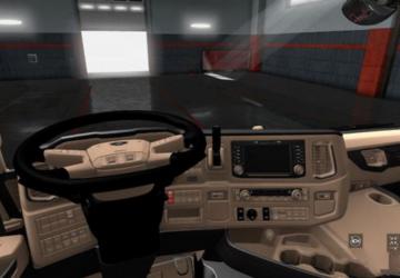 Мод Lux Interior for Scania S&R 2016 версия 1.0 для Euro Truck Simulator 2 (v1.36.x)