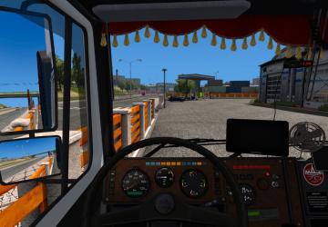 Мод МАЗ-54323 (64229) с прицепом МАЗ-9758 версия 1.1 для Euro Truck Simulator 2 (v1.32.x, 1.33.x)
