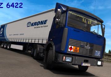 Мод Маз-6422 версия 07.12.18 для Euro Truck Simulator 2 (v1.32.x, - 1.35.x)