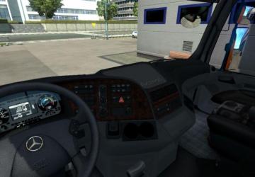 Мод Mercedes Actros MP2 версия 4.0 для Euro Truck Simulator 2 (v1.38.x, 1.39.x)