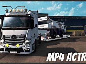 Мод Mercedes-Benz Actros MPIV версия 03.06.17 для Euro Truck Simulator 2 (v1.27.x)
