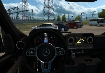Мод Mercedes Benz Sprinter 2019 версия 1.2 для Euro Truck Simulator 2 (v1.36.x)