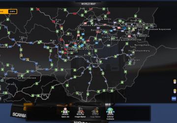 Карту New Slovakia Map версия 14.0 для Euro Truck Simulator 2 (v1.34.x)