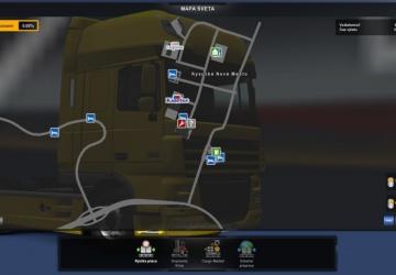 Карту New Slovakia Map версия 6.0 для Euro Truck Simulator 2 (v1.32.x)
