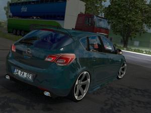 Мод Opel Astra J версия 1.0 для Euro Truck Simulator 2 (v1.28.x, 1.30.x)