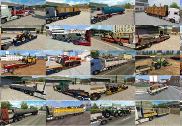 Мод Overweight Trailers and Cargo Pack версия 7.6 для Euro Truck Simulator 2 (v1.32.x, - 1.34.x)