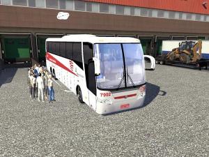 Мод Пассажирский мод версия 4.1 для Euro Truck Simulator 2 (v1.27.x, - 1.31.x)