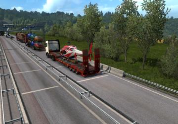 Мод Полуприцепы SCS в трафике версия 1.0 для Euro Truck Simulator 2 (v1.35.x)