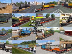 Мод Railway Cargo Pack версия 1.8.3 для Euro Truck Simulator 2 (v1.28.x)